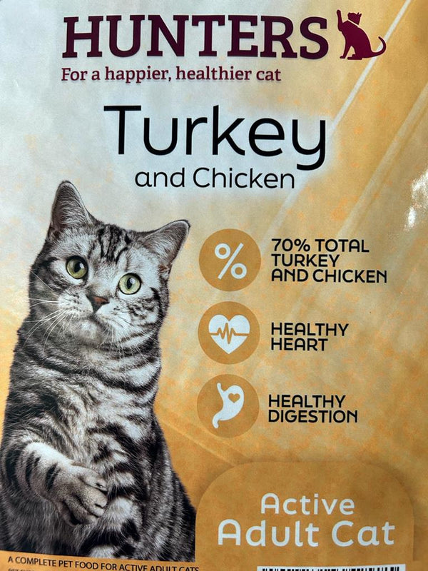 Hunters Cat Food - Turkey & Chicken