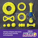 Zeus Nitro Weighted Ball Dog Toy - Large