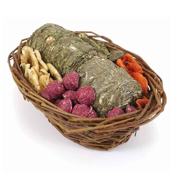 Rosewood Naturals Willow Treat Basket - Pet Shop Online