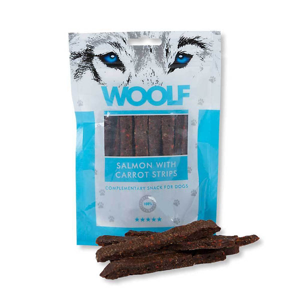 Woolf Salmon with Carrot Strips - Pet Shop Online