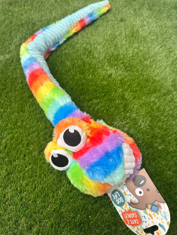 Cute & Cuddly Crinkle Caterpillar For Dogs