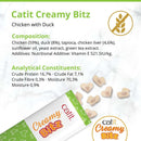 Catit Creamy Bitz Chicken with Duck 4pack