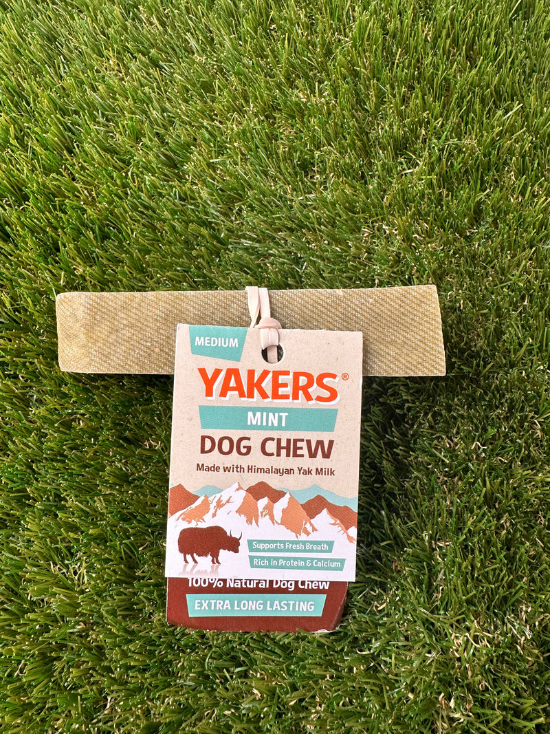 Yakers Dog Chew - Mint