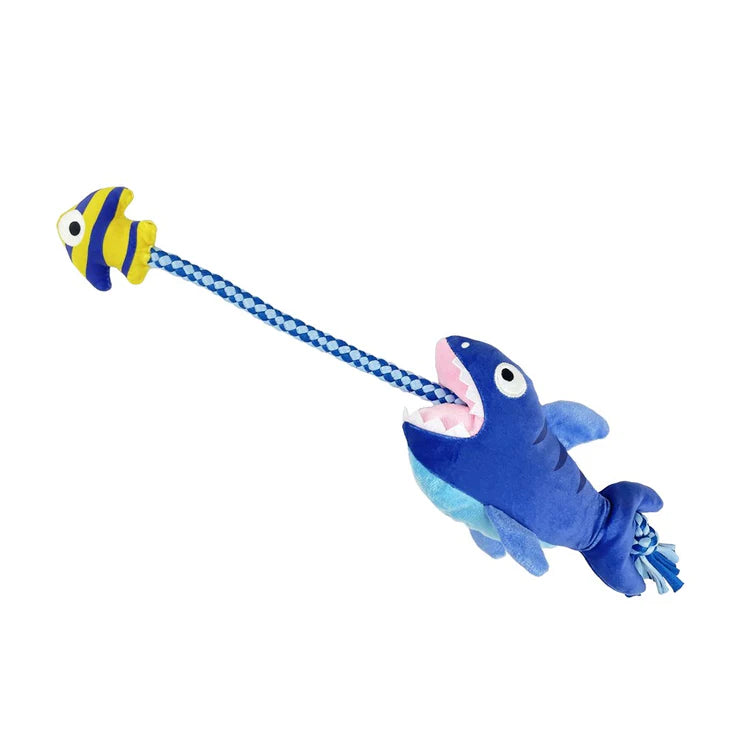 Rosewood Sealife Rope Dog Toy - Shark