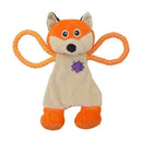 Rosewood Chubleez Rope Thro' Plush Dog Toy - Fox