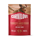 Carnilove Turkey & Wild Boar with Rosehips (Wet Pouch)