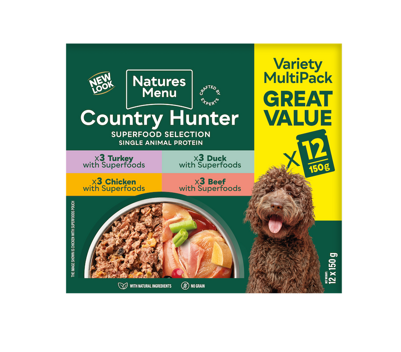 Natures Menu Superfood Selection Pouches for Dogs