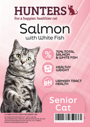 Hunters Senior Cat Food - Salmon with White Fish
