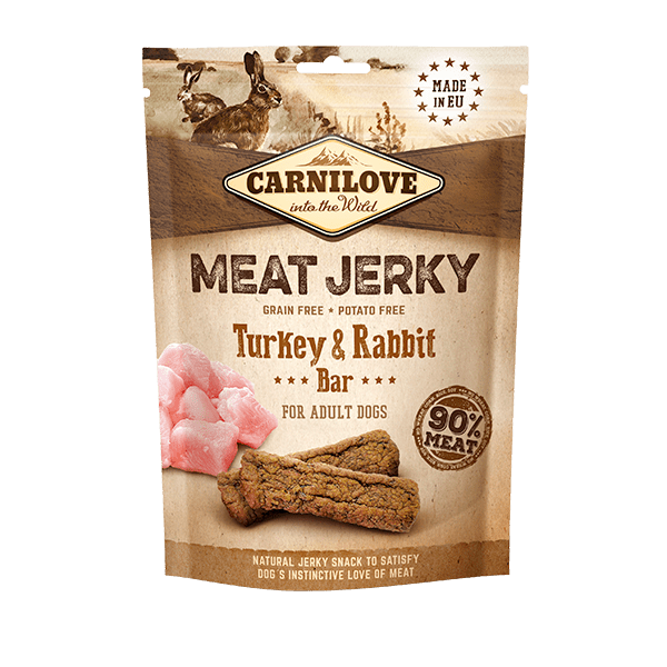 Carnilove Meat Jerky Turkey & Rabbit Bar