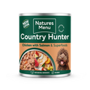 Natures Menu Country Hunter Dog Can Salmon with Chicken