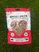 Bros Pets Freeze Dried Beef Liver Treats 50g