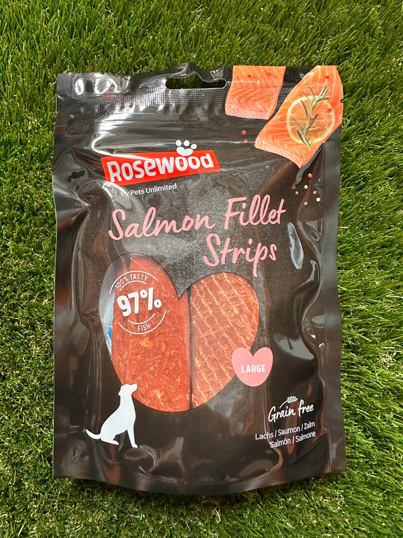 Salmon Fillet Strips by Pets Unlimited (Large)
