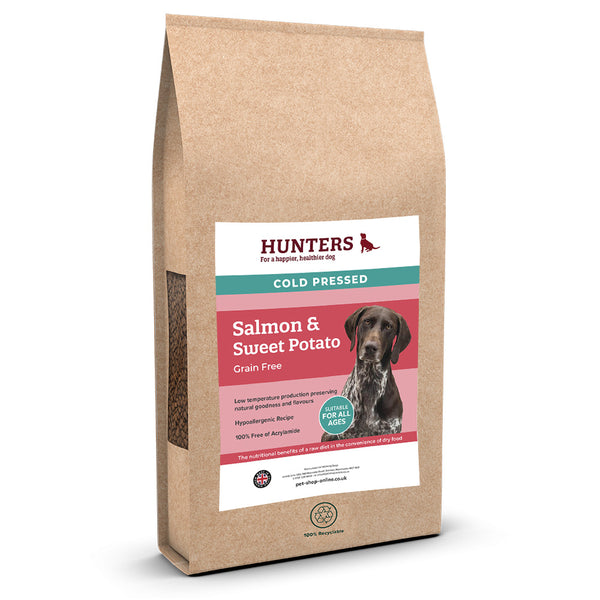 Hunters Salmon & Sweet Potato Cold Pressed Dry Food