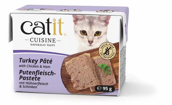 Catit Cuisine - Turkey Paté for Adult Cats 95g