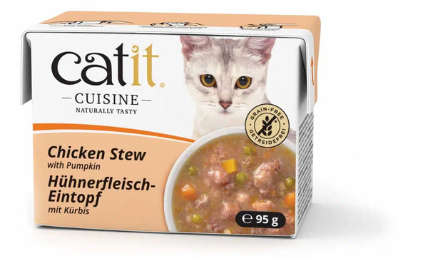 Catit Cuisine - Chicken Stew With Pumpkin for Adult Cats 95g