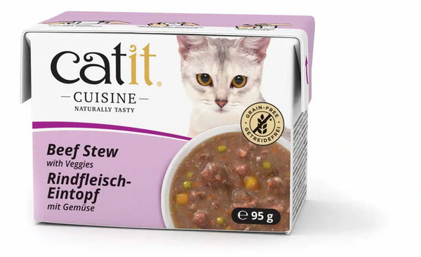 Catit Cuisine - Beef Stew for Adult Cats 95g