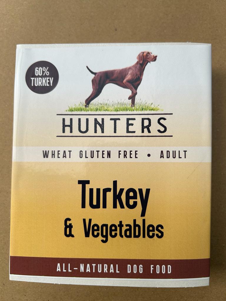 Hunters Wet Dog Food - Turkey & Vegetables
