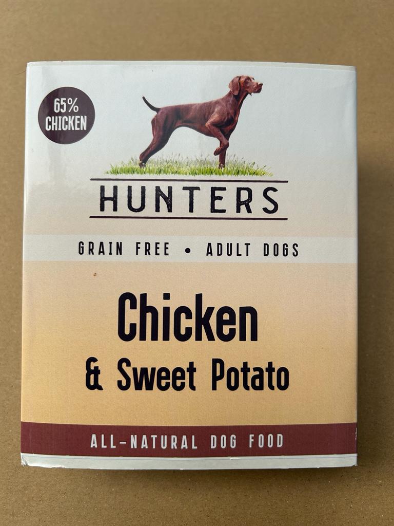 Hunters Wet Dog Food - Chicken & Sweet Potato