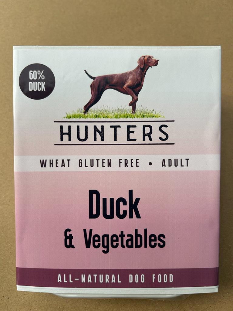 Hunters Wet Dog Food - Duck & Vegetables