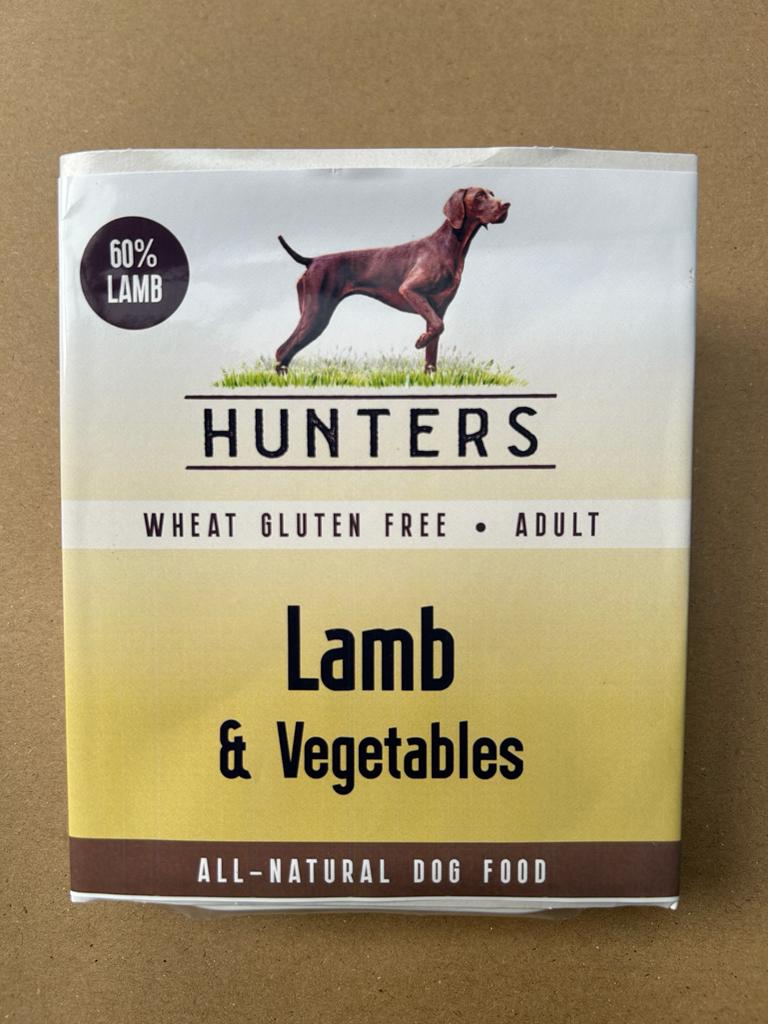 Hunders Food Hunters Wet Dog Food - Lamb & Vegetables