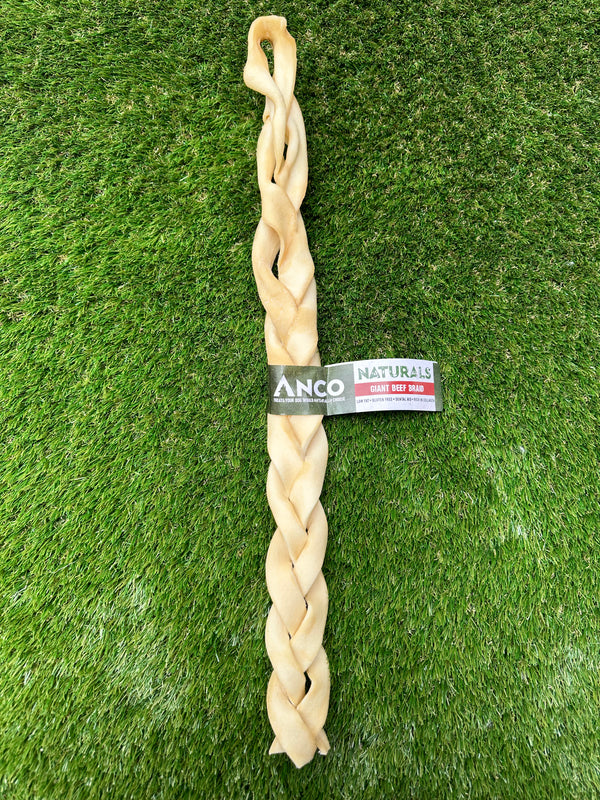 Anco Naturals Giant Beef Braid