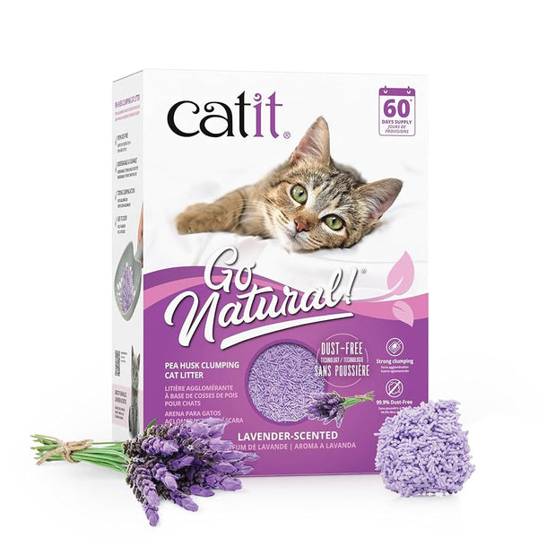 Catit Go Natural Cat Litter - Lavender Scented