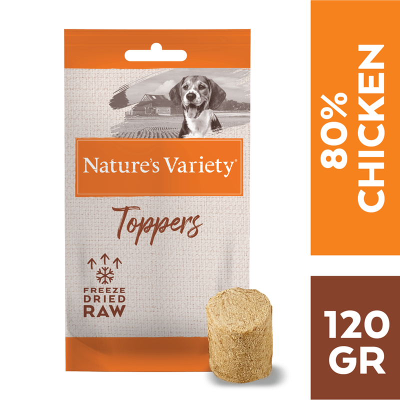 Nature's Variety Freeze Dried Chicken Topper For Dogs