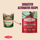 Carnilove Turkey & Pheasant with Raspberry Leaves (Wet Pouch Pate)