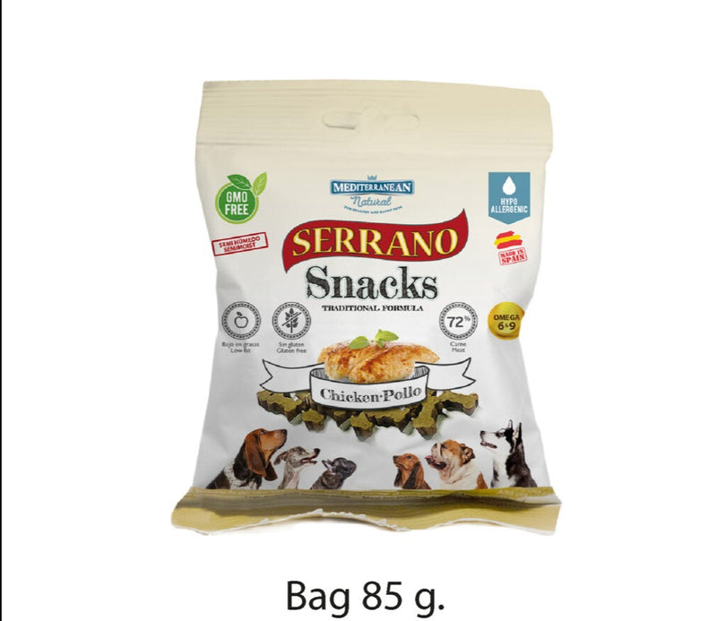 Mediterranean Natural Serrano Snacks - Chicken