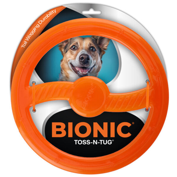 Bionic Toss-N-Tug Dog Toy
