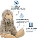 Tall Tails Bigfoot Squeaker Dog Toy