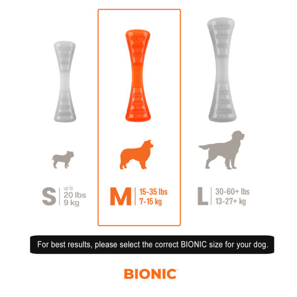 Bionic Urban Stick Dog Toy - Medium