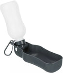 Trixie Travel Water Bottle with Bowl For Dogs (Grey)