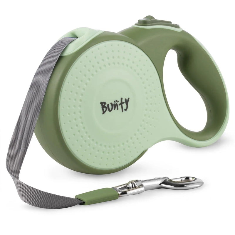 Bunty Explorer Retractable Dog Lead - Green