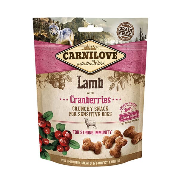 Carnilove Lamb with Cranberries Crunchy Snack