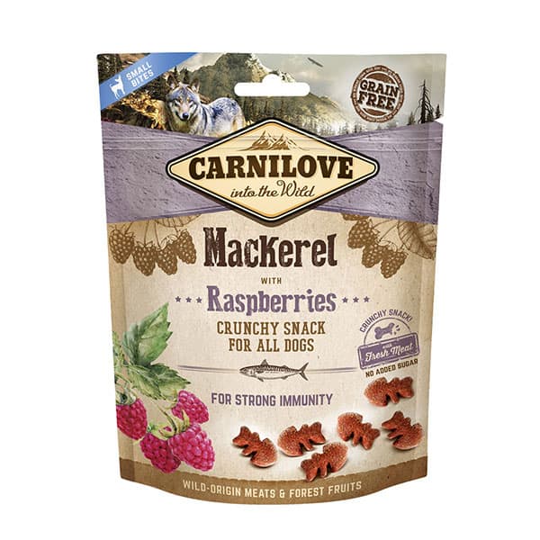 Carnilove Mackerel with Raspberries Crunchy Snack