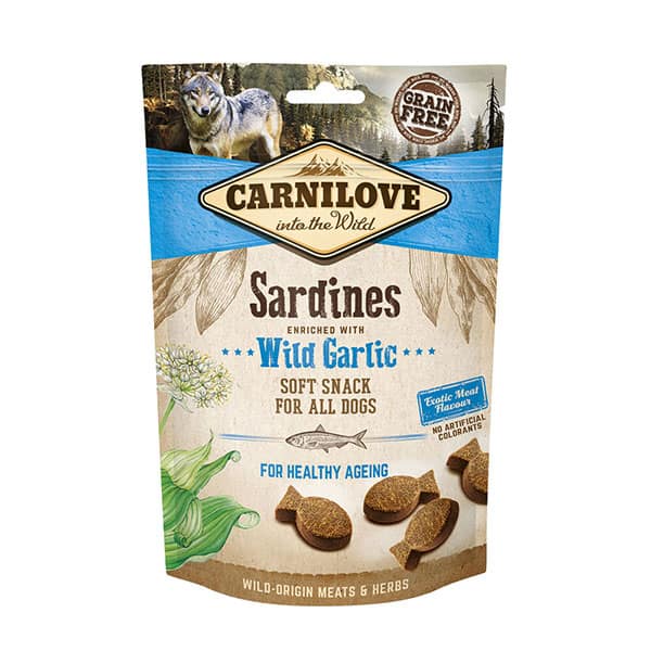 Carnilove Sardines with Wild Garlic Soft Snack