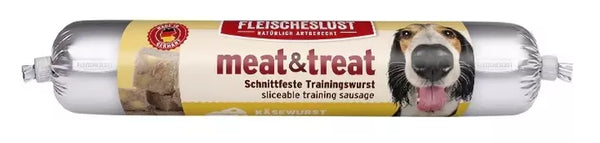 Fleischeslust (Meatlove) Meat & Treat Cheese Sausage For Dogs