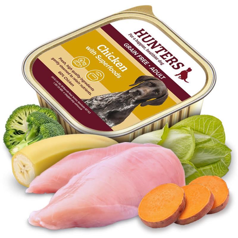 Hunters Chicken with Superfoods Foil Tray - 300g