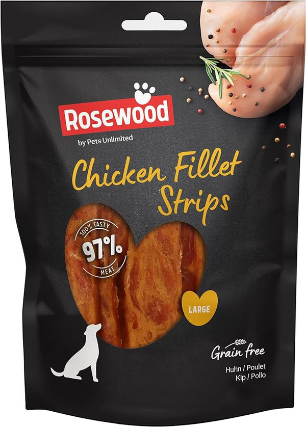 Rosewood Chicken Fillet Strips by Pets Unlimited