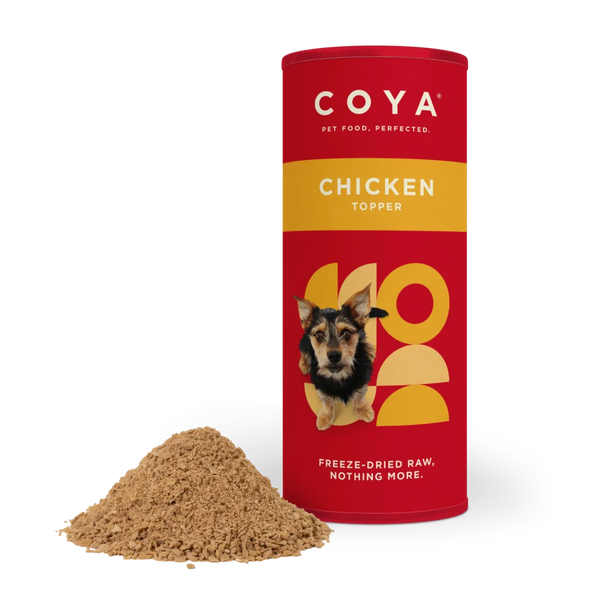 Coya Adult Dog Topper - Chicken