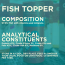 Coya Adult Dog Topper - Fish