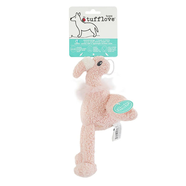Tufflove Dog Toy - Flamingo
