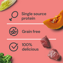 Nutriment Gently Steamed Beef Dog Pouch 395g