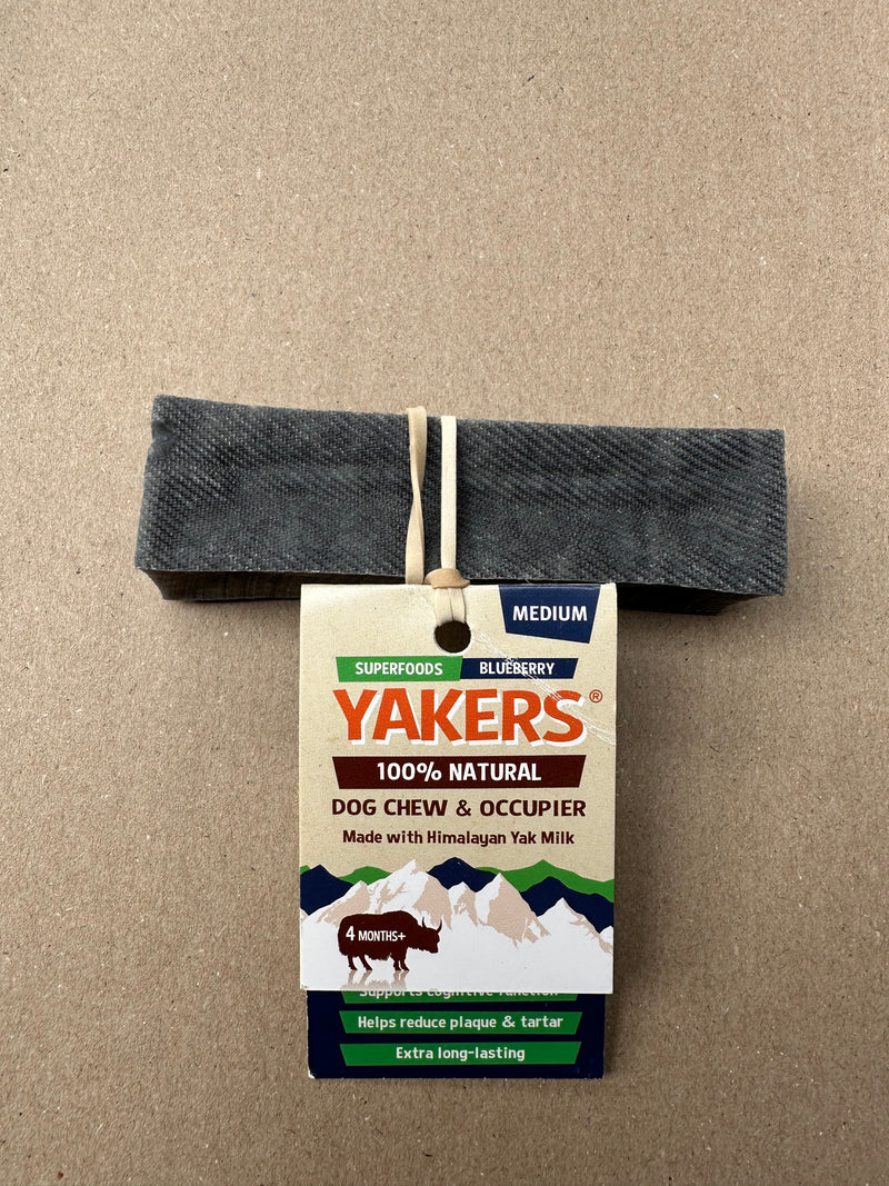 Yakers Dog Chew - Blueberry