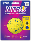 Zeus Nitro Weighted Ball Dog Toy - Large