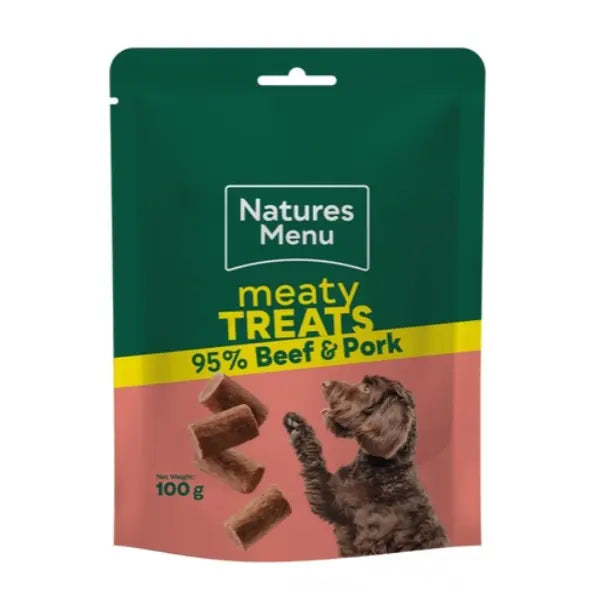 Natures Menu Real Meaty Treats with Beef & Pork