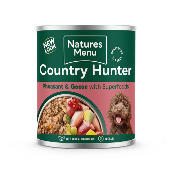 Natures Menu Country Hunter Dog Can Pheasant & Goose