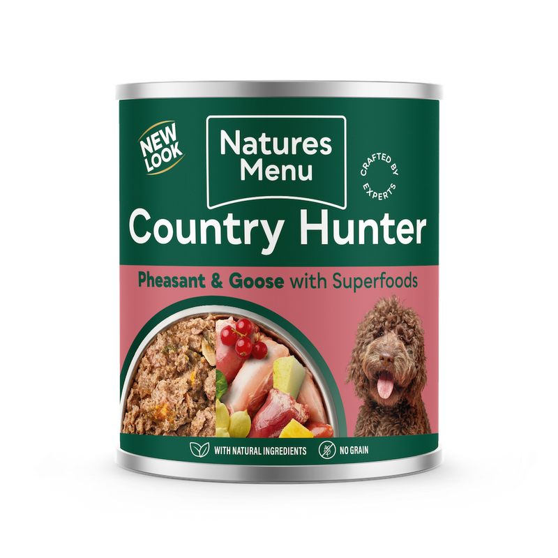 Natures Menu Country Hunter Dog Can Pheasant & Goose