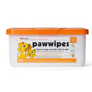 Petkin Paw Wipes with Paw Balm Protectant 100 pack
